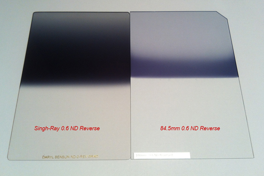 Vergleich Singh-Ray 0.6 ND Reverse / 84.5mm 0.6 ND Reverse