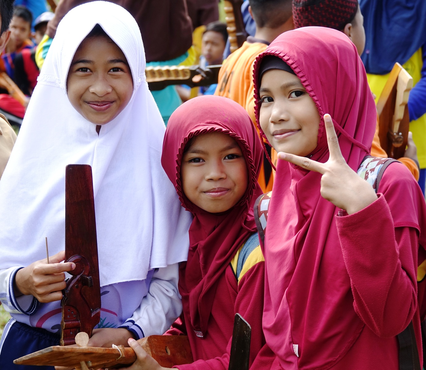 Schulmädchen Sulawesi 2