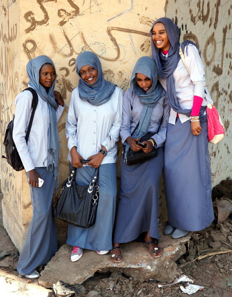 Studentinnen in Khartoum