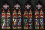 Kirchenfenster in der Kathedrale von Troyes