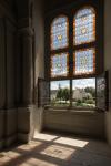 Chambord - Blick aus der und auf die Kapelle (Var.1)