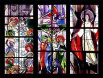 Kirchenfenster collage aus dem Schwarzwald