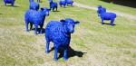 Die Blauen Schafe im Freilichtmuseum Hagen
