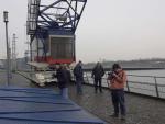 Fotografen im Hafen