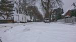 Berliner Kiez im Schnee