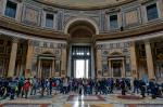 Rom Pantheon Blick zum Eingang