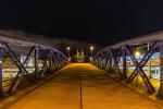 Wiwilíbrücke Freiburg bei Nacht 06.01.2018