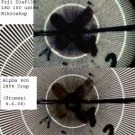 Vergleich Alpha 900 mit Dia