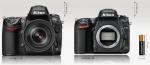 Kamera Größe Nikon D700 vs D750