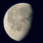 21 Tage alter Mond mit A700