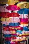 Regenschirme in Avignon