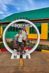Am Äquator in Uganda