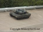 Leopard 2 A4 in Steilkurve