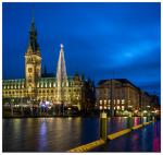 Hamburg Rathaus und WM