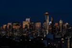 Seattle blaue Stunde