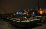 Nachts im Tempelhofer Hafen (1)
