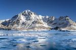 Berge, See und Eis