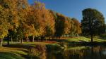 Schloßgarten im Herbst