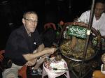 Myanmar - Feierabend mit Schweinefleisch