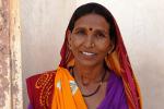 Frau in Rajasthan