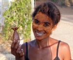 Madagassische Frau vom Volk der Vezo