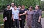 Udinische Großfamilie im Kaukasus