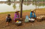 Verkäuferinnen Mekong