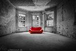 Rotes Sofa Colorkey