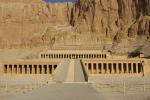 Der menschenleere Tempel der Hatschepsut