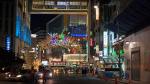 Straßen-Weihnachtsdeko Seoul