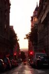 RX100 - abendliche Straße in Montmartre