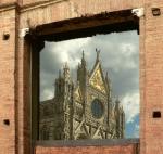 Siena - Spiegelung des Doms