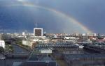 Regenbogen über Berlin