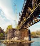 Eisenbahnbrücke an der Ruhr