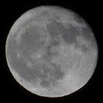 Mond mit der HX50 - 100%-Ausschnitt