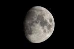 Klarer Mond mit 1000mm - 2. Versuch