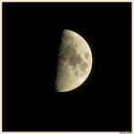 Der Mond am 8 Juli 2011