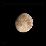 Mond mit dem Zeiss Jena Sonnar 180/2.8