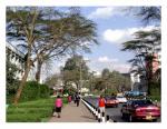 Strassenszene in Nairobi/Kenya